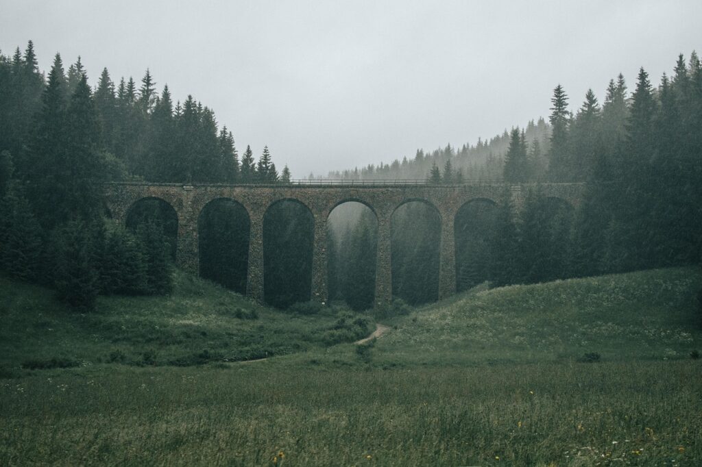 Telgárt (Garamfő) viadukt iőojárás